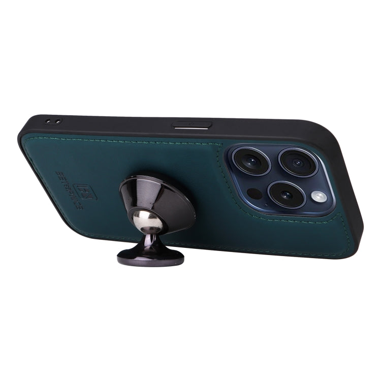For iPhone 15 Pro BETOPNICE BN-005 2 in 1 Detachable Imitate Genuine Leather Phone Case(Blue) - HoMEdemic™ 