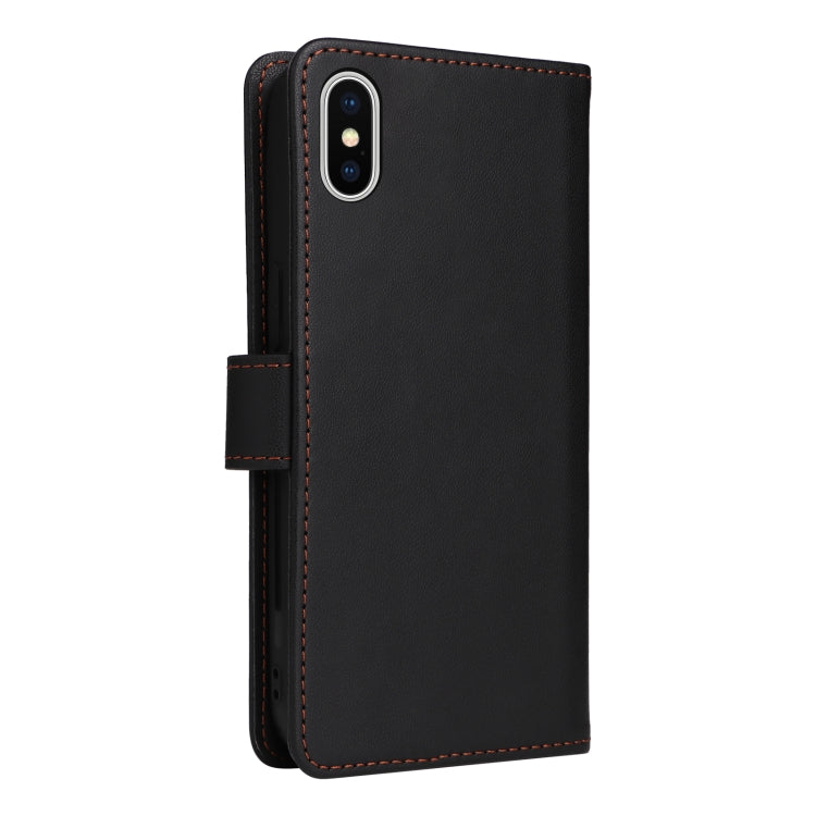 For iPhone X / XS BETOPNICE BN-005 2 in 1 Detachable Imitate Genuine Leather Phone Case(Black) - HoMEdemic™ 
