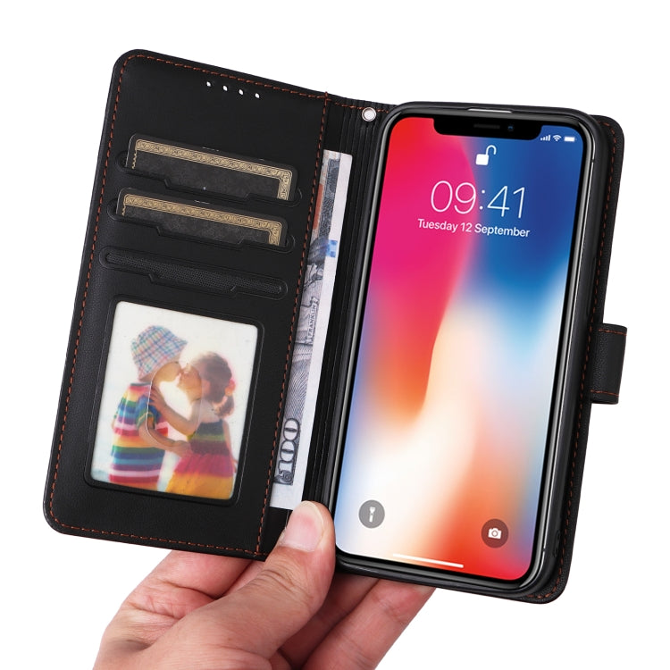 For iPhone X / XS BETOPNICE BN-005 2 in 1 Detachable Imitate Genuine Leather Phone Case(Black) - HoMEdemic™ 