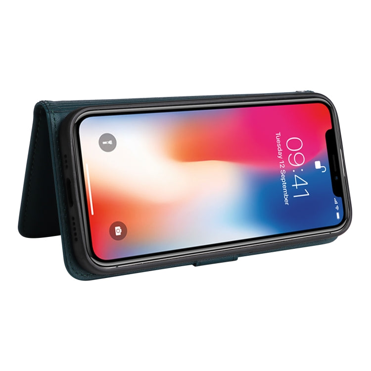 For iPhone X / XS BETOPNICE BN-005 2 in 1 Detachable Imitate Genuine Leather Phone Case(Blue) - HoMEdemic™ 