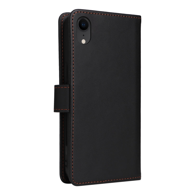 For iPhone XR BETOPNICE BN-005 2 in 1 Detachable Imitate Genuine Leather Phone Case(Black) - HoMEdemic™ 