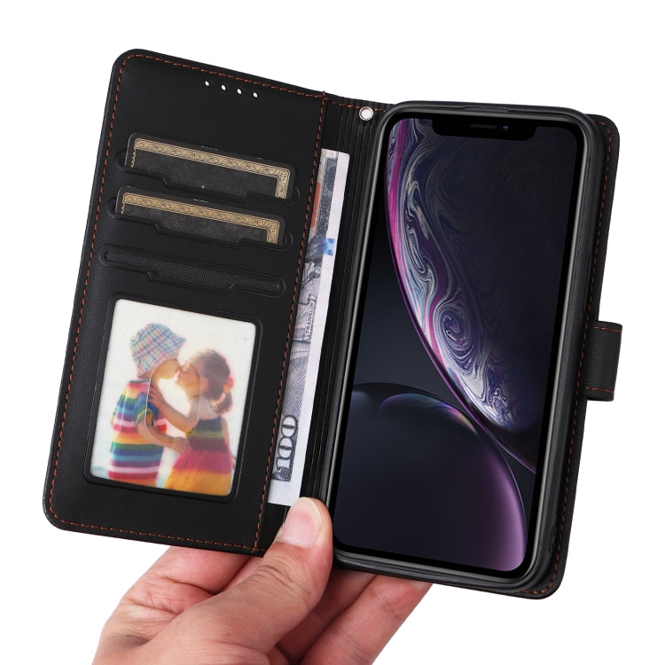 For iPhone XR BETOPNICE BN-005 2 in 1 Detachable Imitate Genuine Leather Phone Case(Black) - HoMEdemic™ 