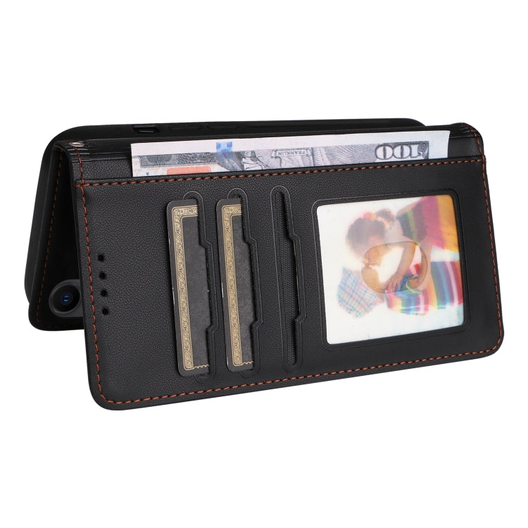 For iPhone XR BETOPNICE BN-005 2 in 1 Detachable Imitate Genuine Leather Phone Case(Black) - HoMEdemic™ 