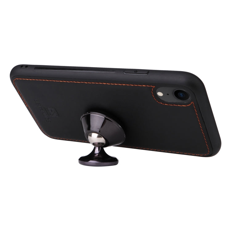 For iPhone XR BETOPNICE BN-005 2 in 1 Detachable Imitate Genuine Leather Phone Case(Black) - HoMEdemic™ 