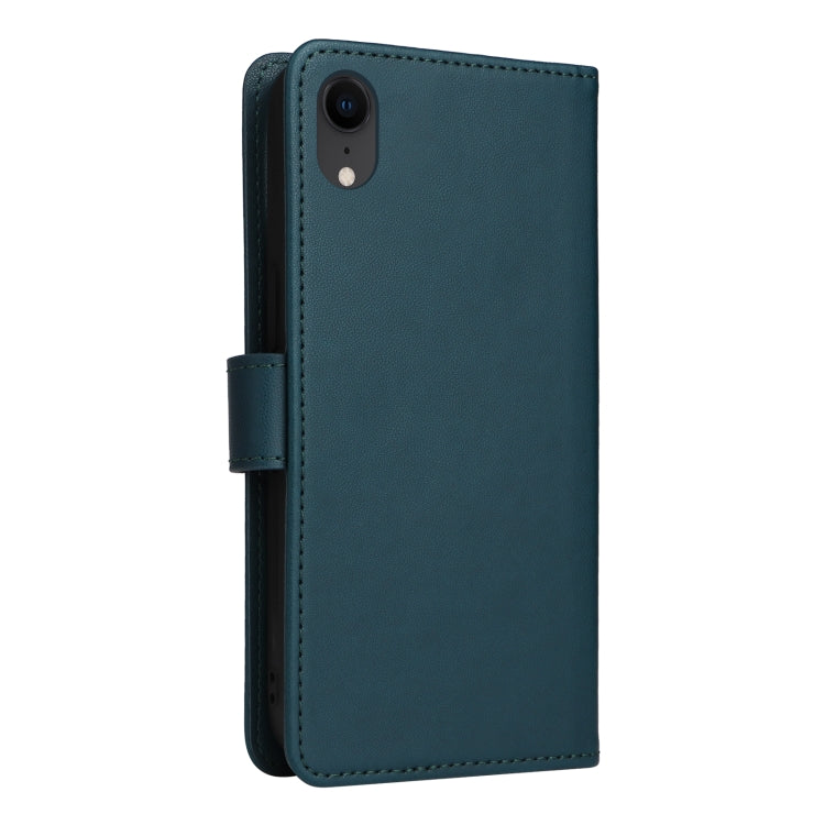 For iPhone XR BETOPNICE BN-005 2 in 1 Detachable Imitate Genuine Leather Phone Case(Blue) - HoMEdemic™ 