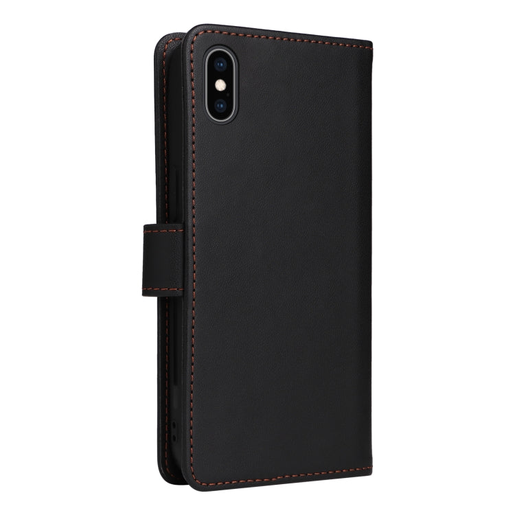 For iPhone XS Max BETOPNICE BN-005 2 in 1 Detachable Imitate Genuine Leather Phone Case(Black) - HoMEdemic™ 