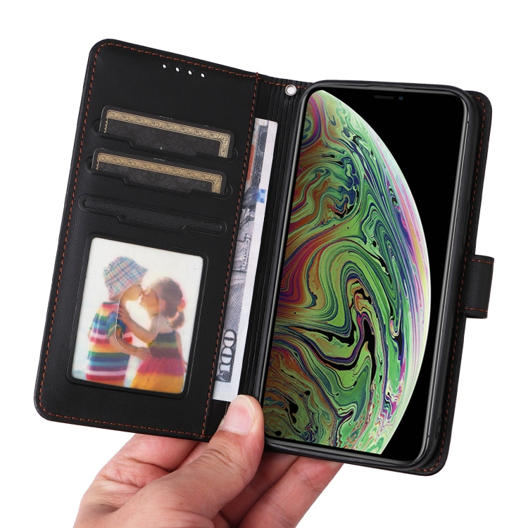 For iPhone XS Max BETOPNICE BN-005 2 in 1 Detachable Imitate Genuine Leather Phone Case(Black) - HoMEdemic™ 