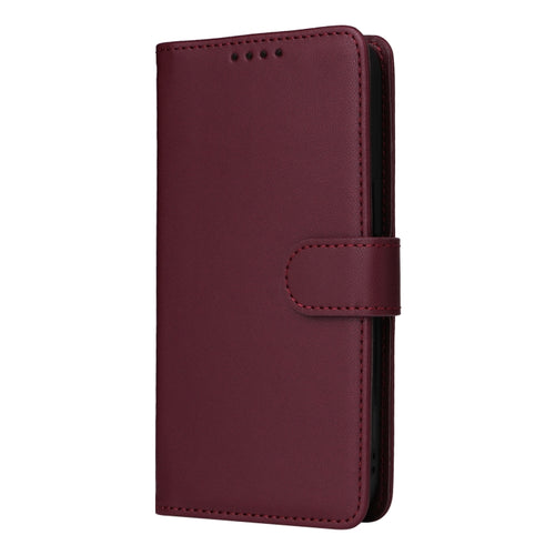 For Samsung Galaxy S24 Ultra 5G BETOPNICE BN-005 2 in 1 Detachable Imitate Genuine Leather Phone Case(Wine Red) - HoMEdemic™ 