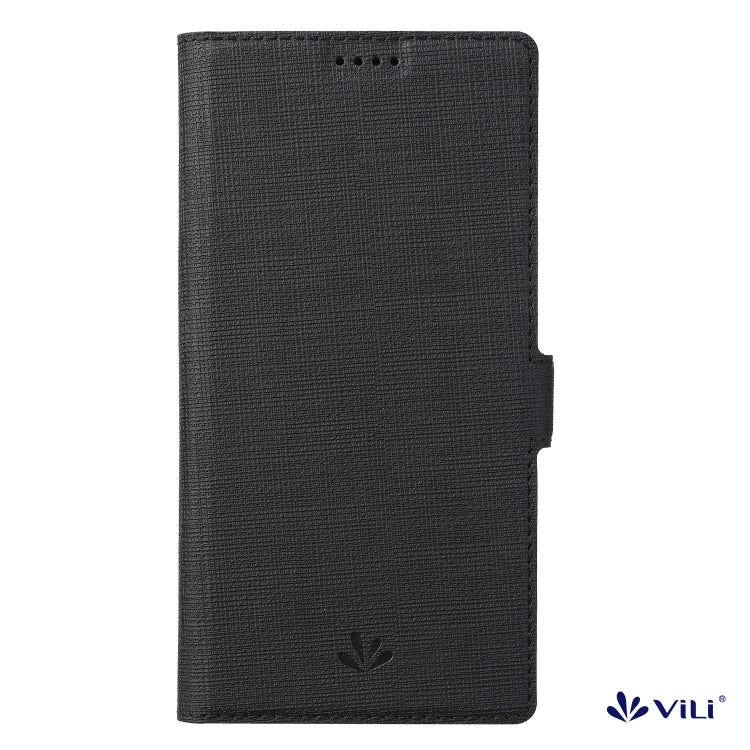 For iPhone 15 Pro ViLi K Series Dual-side Buckle Magsafe Leather Phone Case(Black) - HoMEdemic™ 