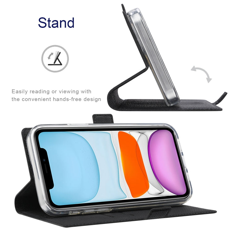For iPhone 15 ViLi K Series Dual-side Buckle Magsafe Leather Phone Case(Black) - HoMEdemic™ 