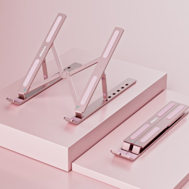 Lenovo Thinkplus Desktop Laptop Folding Holder XT6(Rose Gold) - HoMEdemic™ 