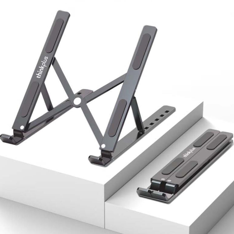 Lenovo Thinkplus Desktop Laptop Folding Holder XT6(Dark Grey) - HoMEdemic™ 