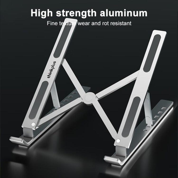 Lenovo Thinkplus Desktop Laptop Folding Holder XT6(Silver) - HoMEdemic™ 