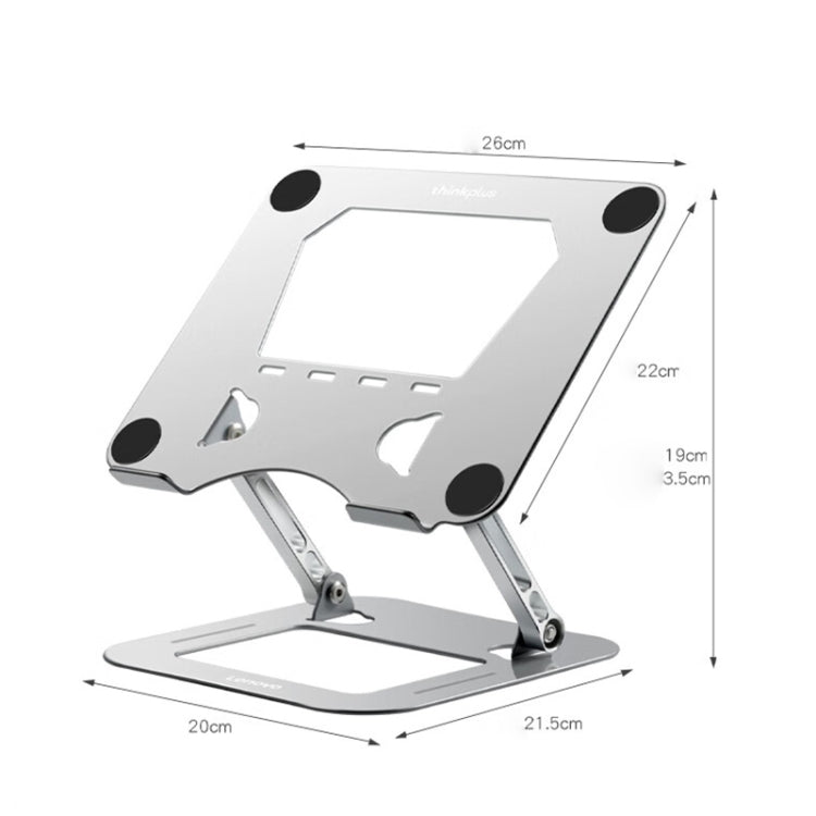 Lenovo Thinkplus Desktop Laptop Holder XT10(Silver) - HoMEdemic™ 