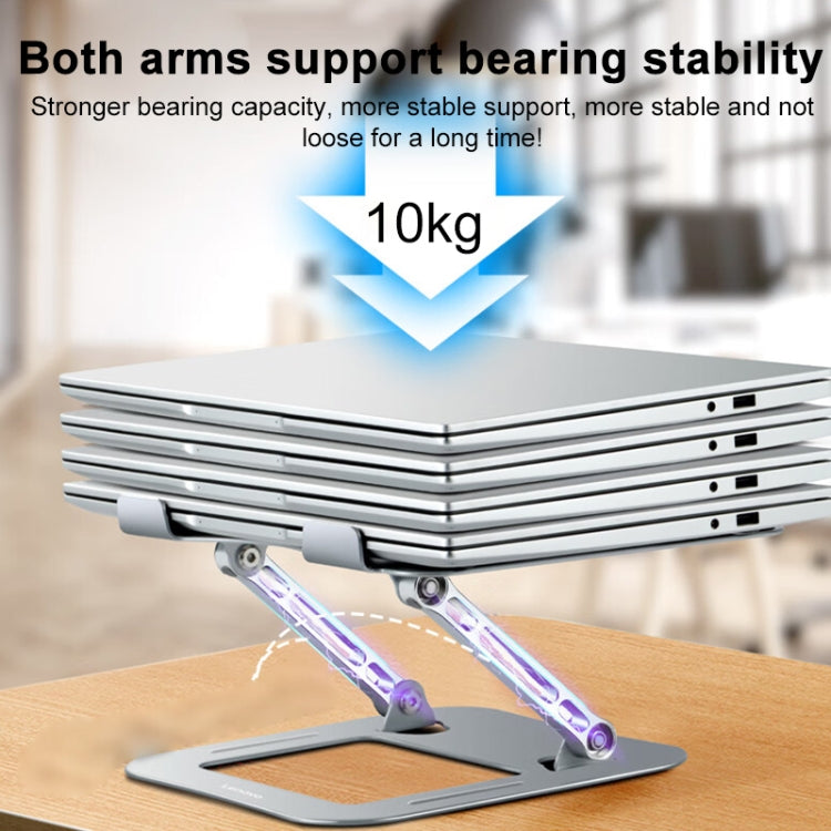 Lenovo Thinkplus Desktop Laptop Holder XT10(Silver) - HoMEdemic™ 