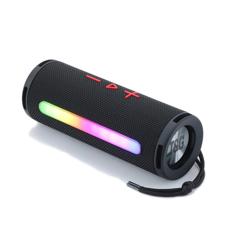 T&G TG374 Portable 3D Stereo Bluetooth Speaker Subwoofer Support FM / TF Card / RGB Light(Black) - HoMEdemic™ 