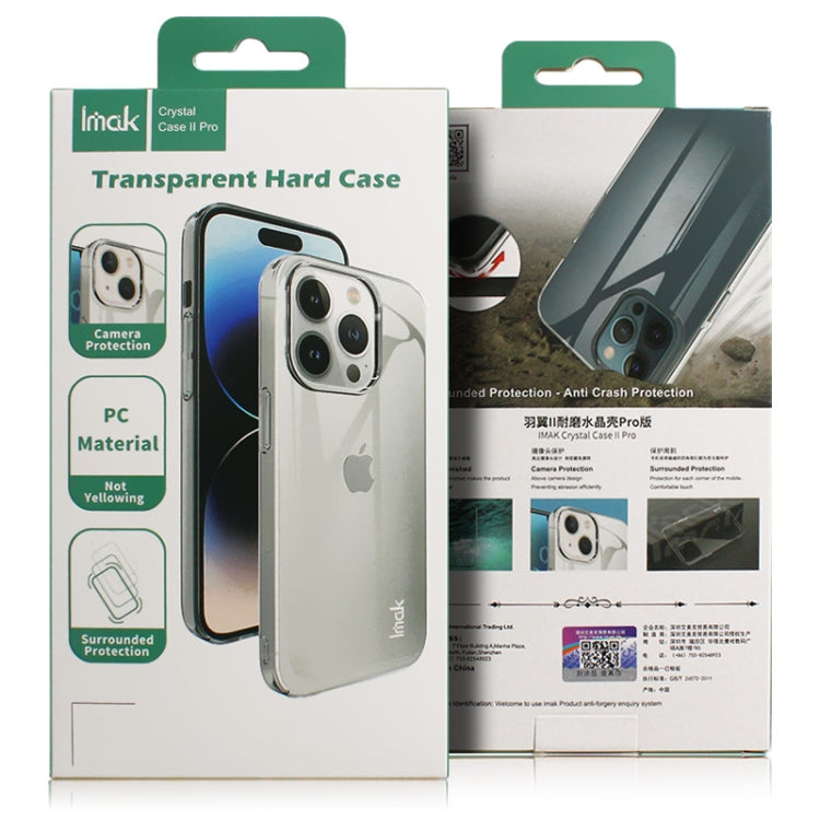 For iPhone 15 IMAK Wing II Wear-resisting Crystal Phone Case - HoMEdemic™ 