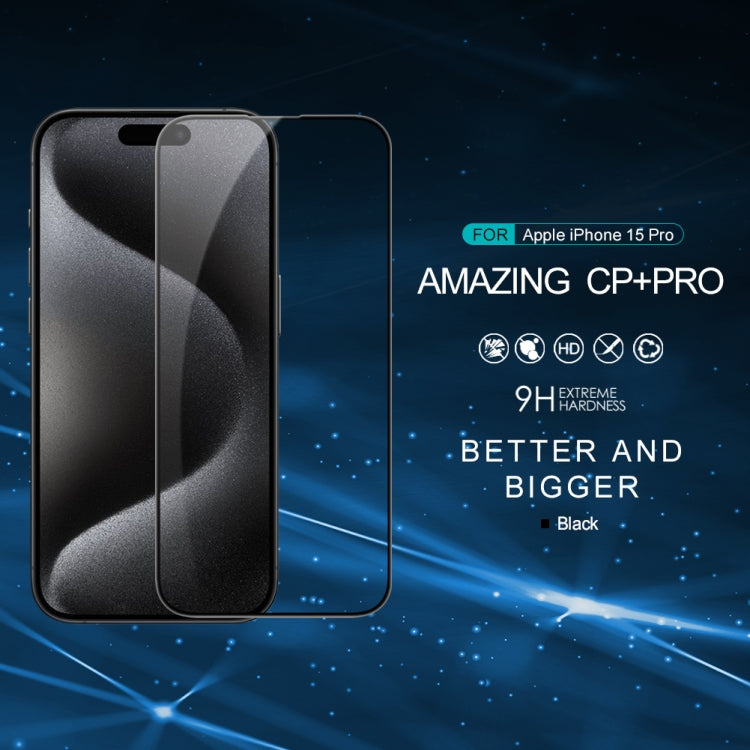 For iPhone 15 Pro NILLKIN CP+Pro Explosion-proof Tempered Glass Film - HoMEdemic™ 