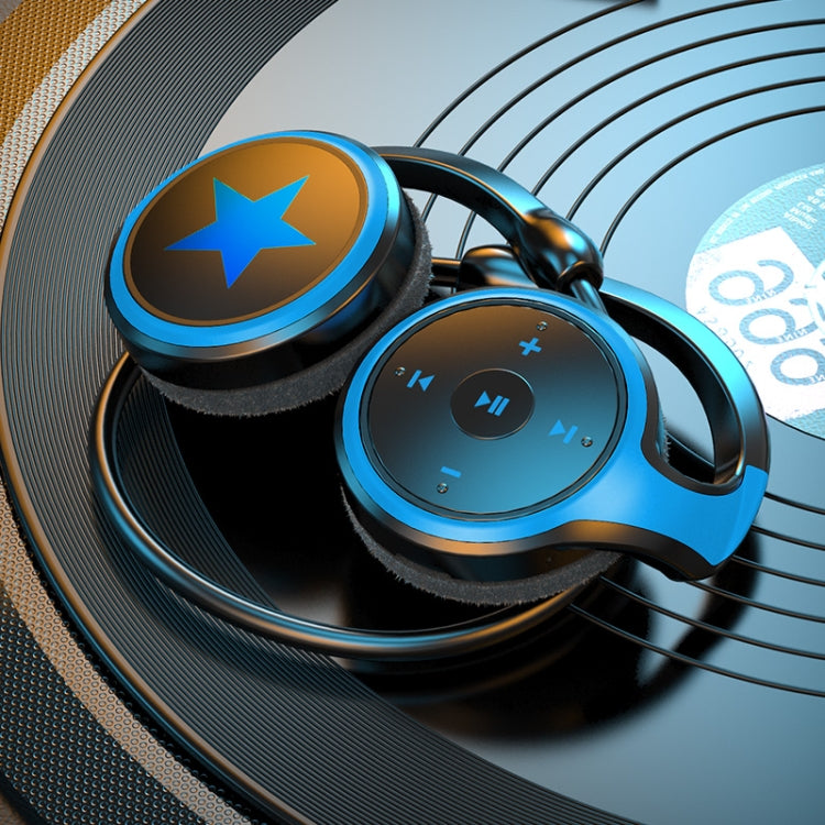T&G A23 Binaural Hanging Neck Sports TWS Wireless Bluetooth Earphone(Blue) - HoMEdemic™ 
