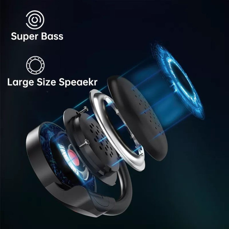 T&G A23 Binaural Hanging Neck Sports TWS Wireless Bluetooth Earphone(Blue) - HoMEdemic™ 