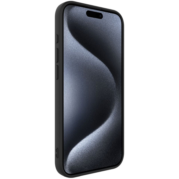 For iPhone 15 Pro Max imak UC-4 Series Straight Edge TPU Phone Case(Black) - HoMEdemic™ 
