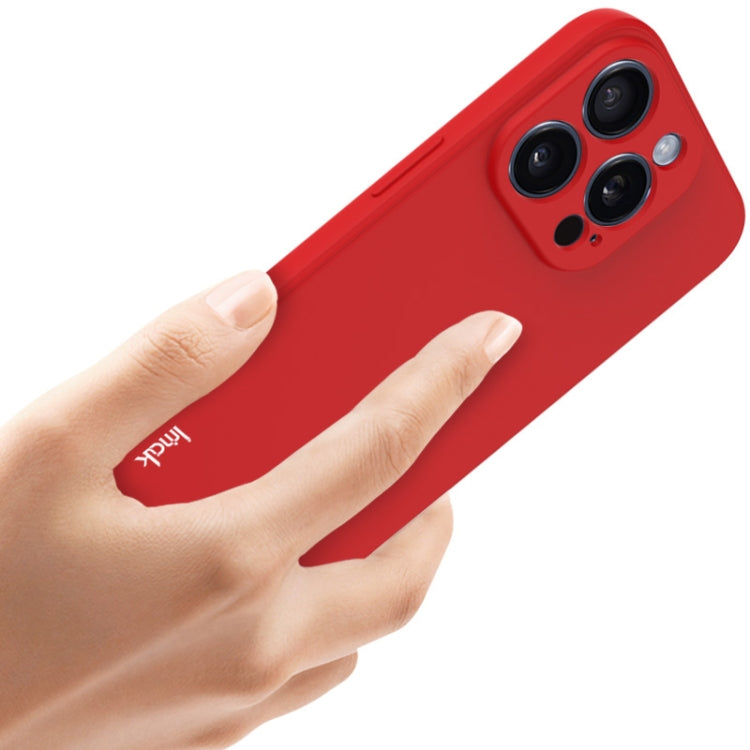 For iPhone 15 Pro Max imak UC-4 Series Straight Edge TPU Phone Case(Red) - HoMEdemic™ 
