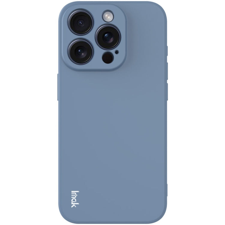 For iPhone 15 Pro Max imak UC-4 Series Straight Edge TPU Phone Case(Grey) - HoMEdemic™ 