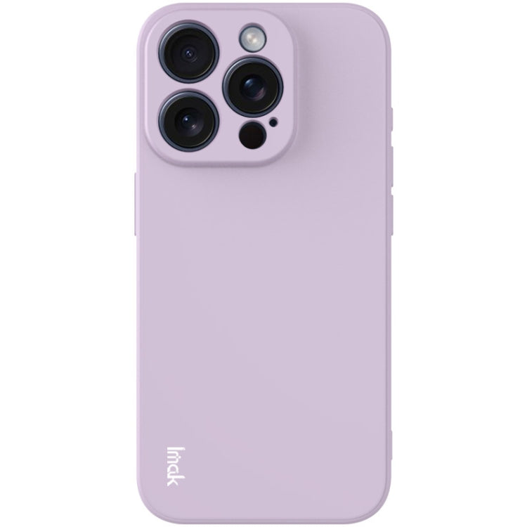 For iPhone 15 Pro Max imak UC-4 Series Straight Edge TPU Phone Case(Purple) - HoMEdemic™ 