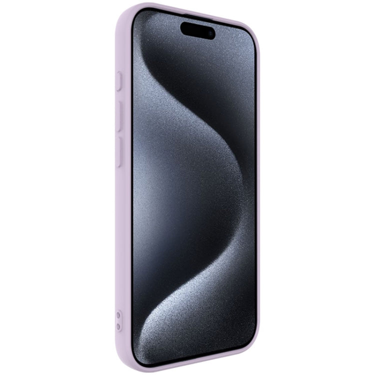 For iPhone 15 Pro Max imak UC-4 Series Straight Edge TPU Phone Case(Purple) - HoMEdemic™ 