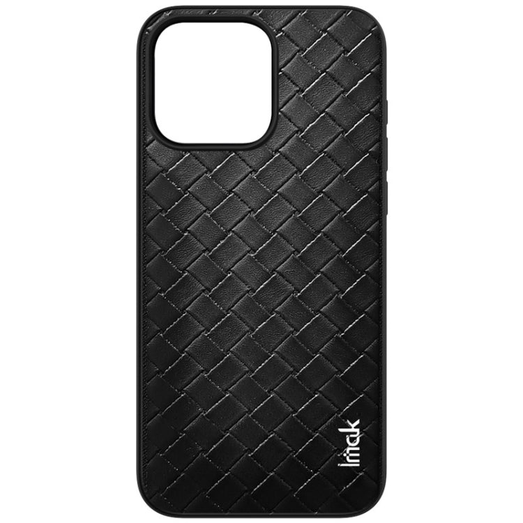 For iPhone 15 Pro Max IMAK LX-5 Series Shockproof PC + PU + TPU Protective Phone Case(Weaving Texture) - HoMEdemic™ 