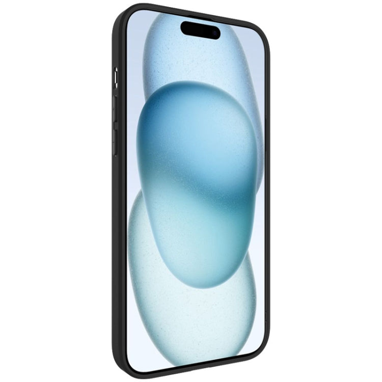 For iPhone 15 Plus IMAK LX-5 Series Shockproof PC + PU + TPU Protective Phone Case(Cross Texture) - HoMEdemic™ 