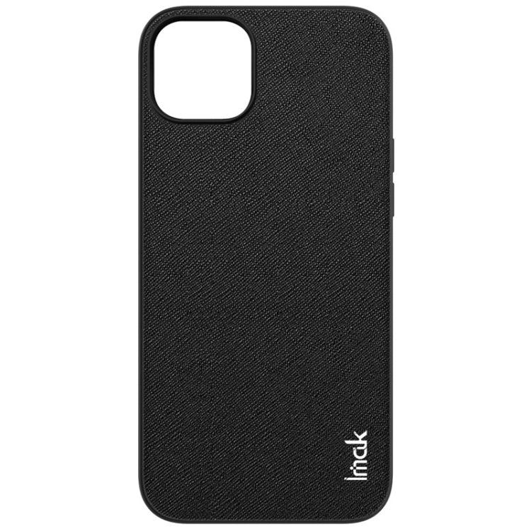 For iPhone 15 Plus IMAK LX-5 Series Shockproof PC + PU + TPU Protective Phone Case(Cross Texture) - HoMEdemic™ 