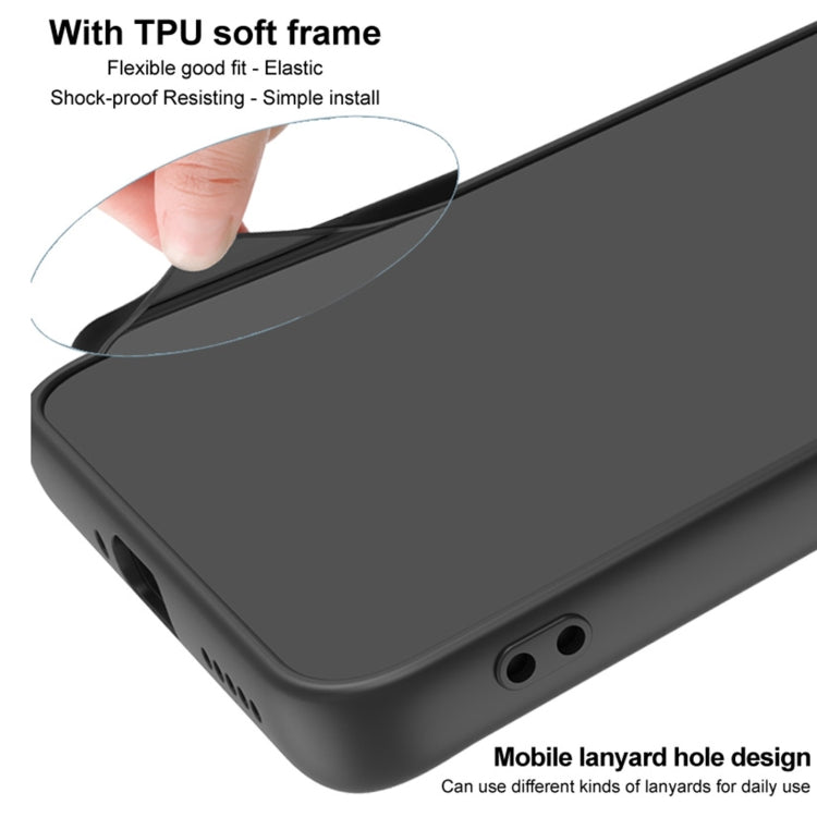 For iPhone 15 Plus IMAK LX-5 Series Shockproof PC + PU + TPU Protective Phone Case(Cross Texture) - HoMEdemic™ 