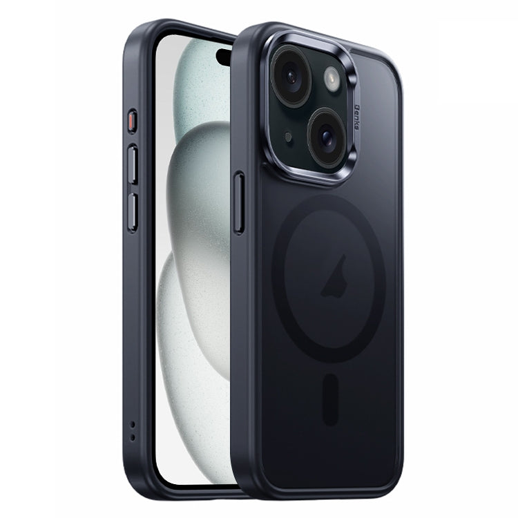 For iPhone 15 Plus Benks Skin Feel Series MagSafe Magnetic Shockproof Phone Case(Black) - HoMEdemic™ 