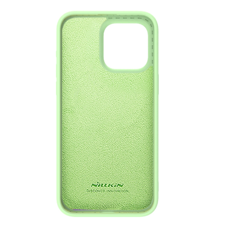 For iPhone 15 Pro Max NILLKIN CamShield MagSafe Liquid Silicone Phone Case(Green) - HoMEdemic™ 