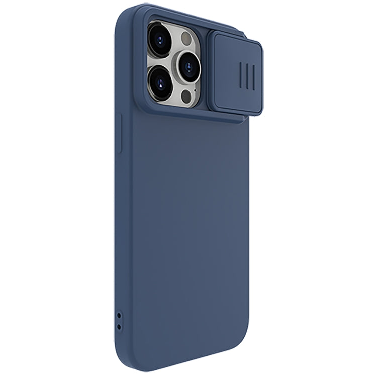 For iPhone 15 Pro Max NILLKIN CamShield Liquid Silicone Phone Case(Blue) - HoMEdemic™ 