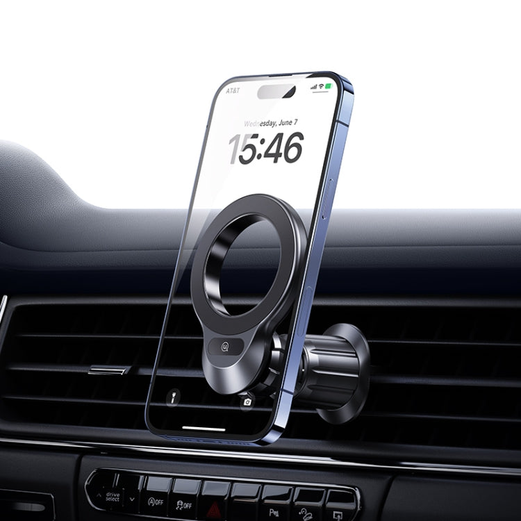 USAMS US-ZJ075 Magnetic Car Air Vent Phone Holder(Black) - HoMEdemic™ 