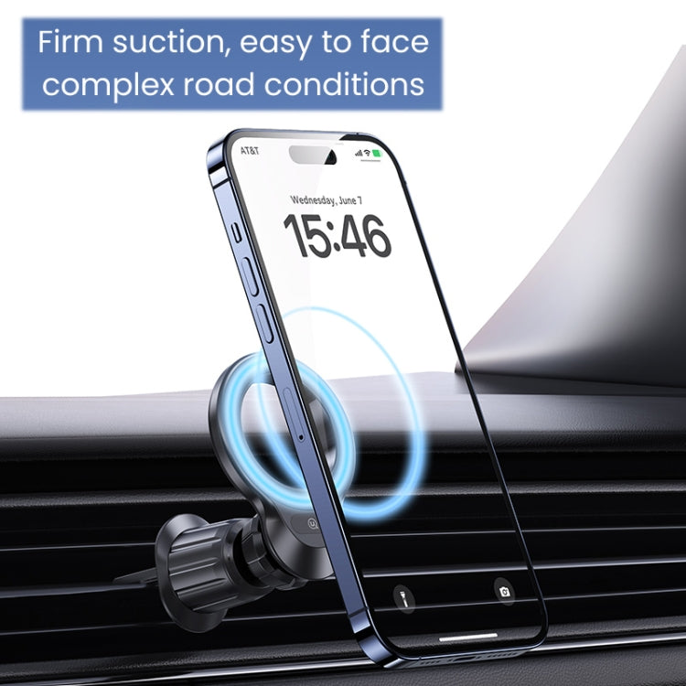 USAMS US-ZJ075 Magnetic Car Air Vent Phone Holder(Black) - HoMEdemic™ 