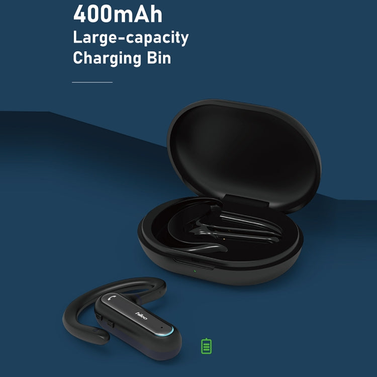 Hileo Hi8 Wireless Single Ear Hook Handsfree Call Noise Reduction In-ear Earphone(Black) - HoMEdemic™ 