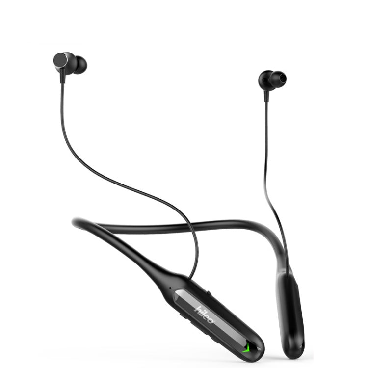 Hileo Hi75 Wireless Bluetooth Hanging Neck In-ear Sports Earphone(Black) - HoMEdemic™ 
