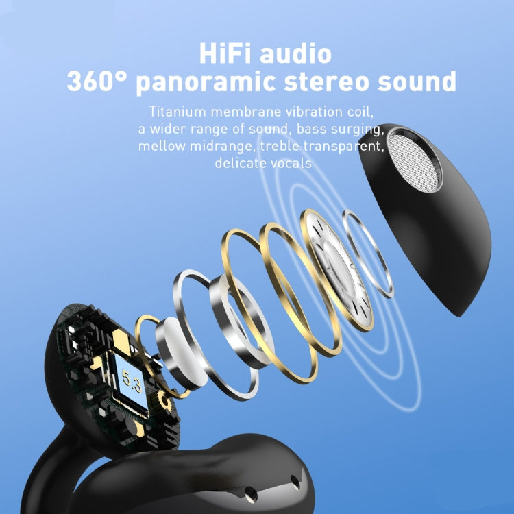 Hileo Hi82 TWS Wireless Bluetooth In-ear Sports Noise Reduction Earphone(Black) - HoMEdemic™ 