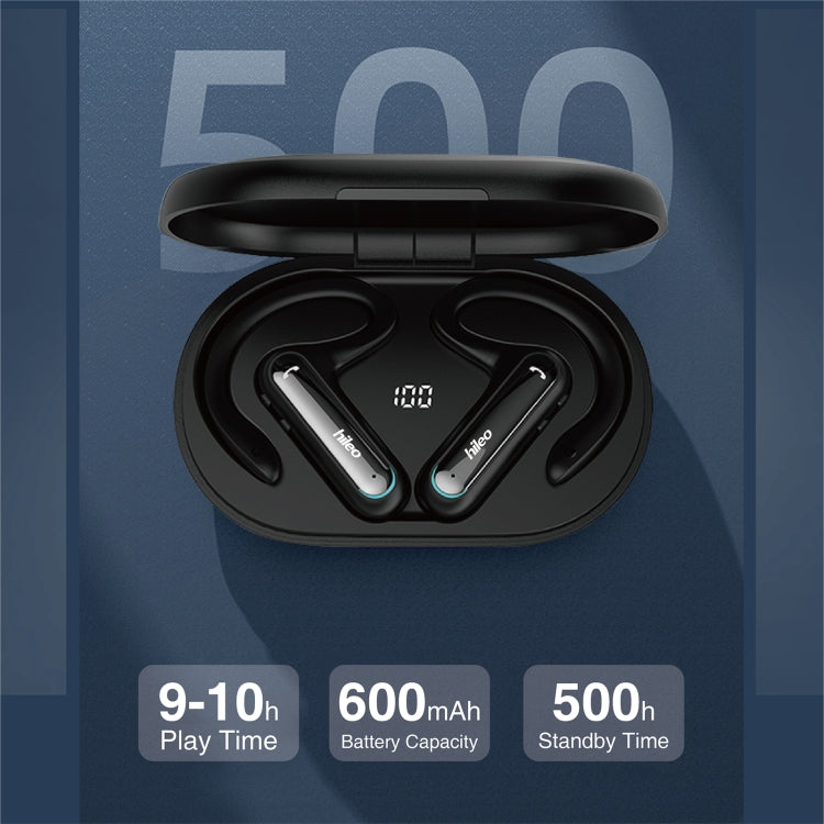 Hileo Hi90 TWS Wireless Bluetooth IPX4 Waterproof Earphone(Black) - HoMEdemic™ 