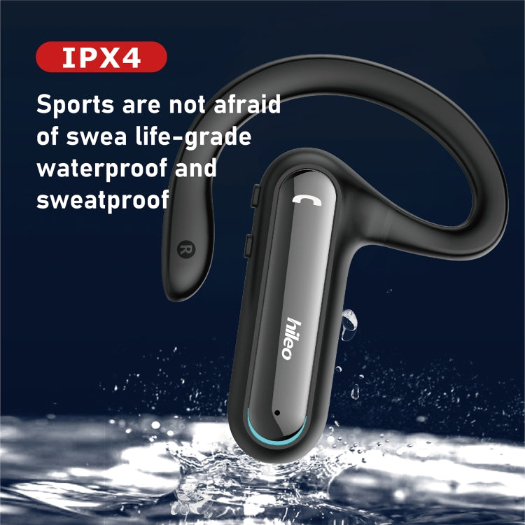 Hileo Hi90 TWS Wireless Bluetooth IPX4 Waterproof Earphone(Black) - HoMEdemic™ 