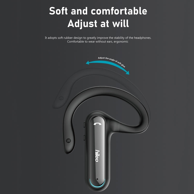 Hileo Hi90 TWS Wireless Bluetooth IPX4 Waterproof Earphone(Black) - HoMEdemic™ 