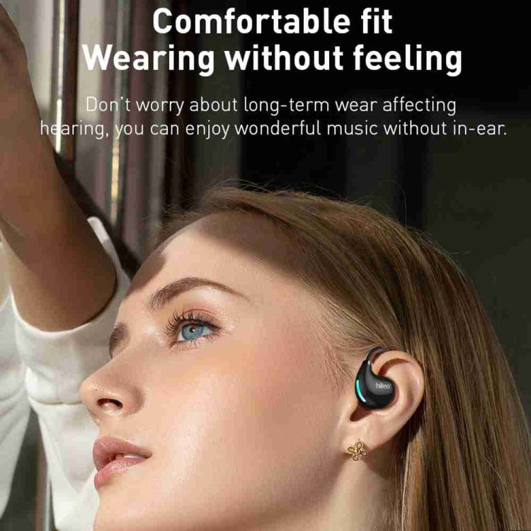 Hileo Hi73 Wireless Bluetooth Hanging Neck IPX4 Sports Earphone(Black) - HoMEdemic™ 