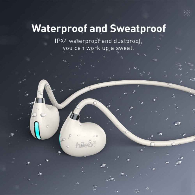 Hileo Hi73 Wireless Bluetooth Hanging Neck IPX4 Sports Earphone(Black) - HoMEdemic™ 