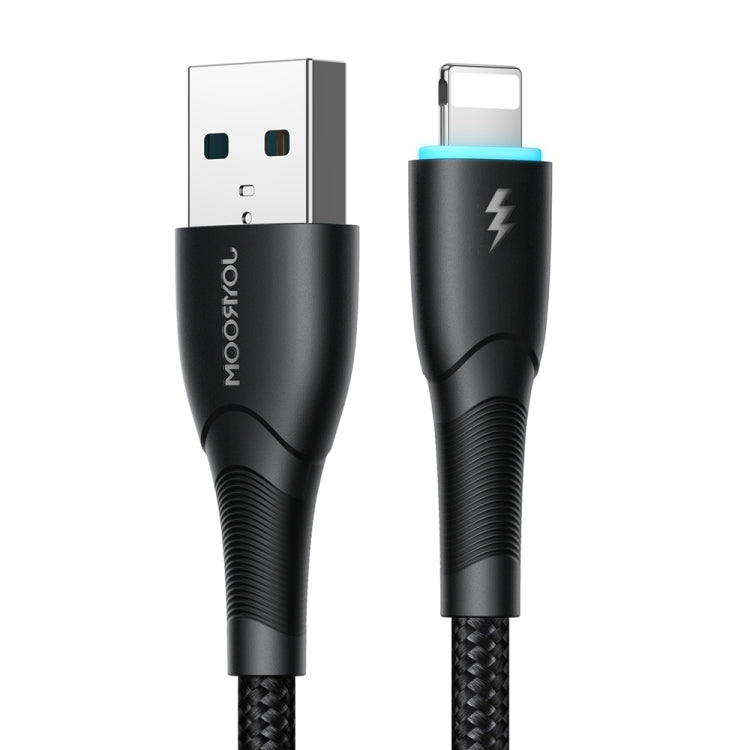 JOYROOM SA32-AL3 Starry Series 3A USB to 8 Pin Fast Charging Data Cable, Length:1m(Black) - HoMEdemic™ 