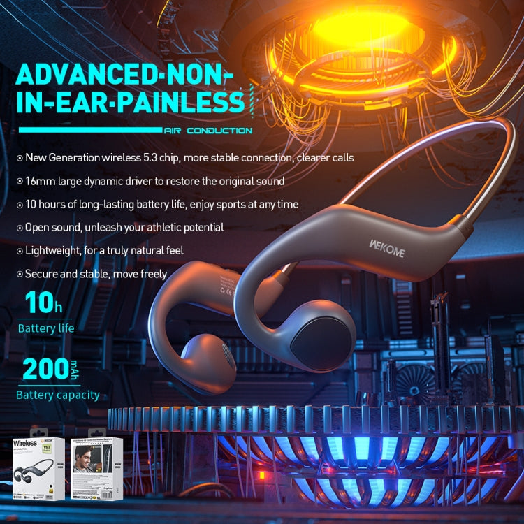 WK VC06 Alien Air Conduction Bluetooth Earphone(White) - HoMEdemic™ 