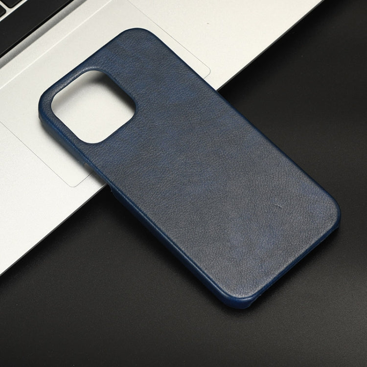 For iPhone 15 Pro Litchi Texture Back Cover Phone Case(Blue) - HoMEdemic™ 