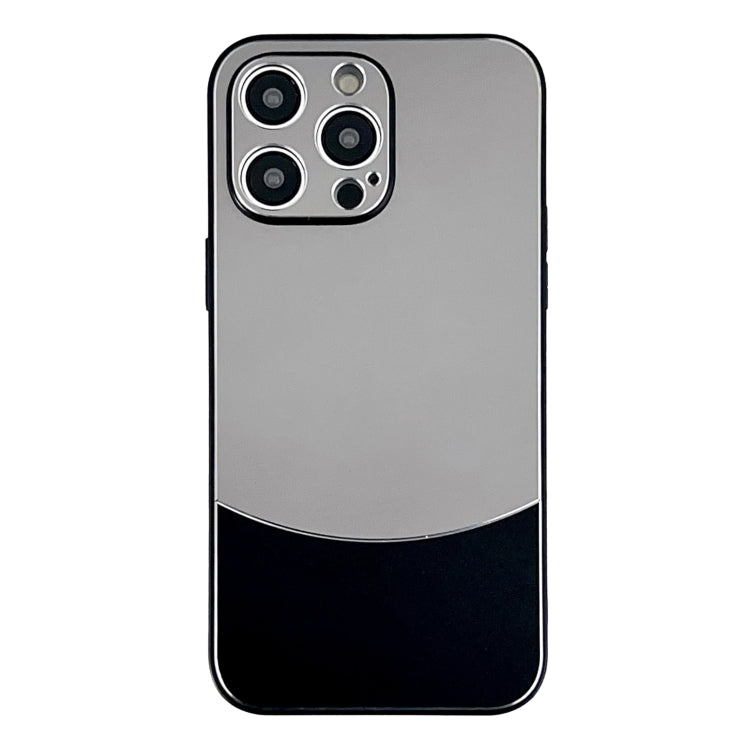 For iPhone 15 Pro Max Shockproof Frosted PC Silicone Frame Phone Case(Black) - HoMEdemic™ 